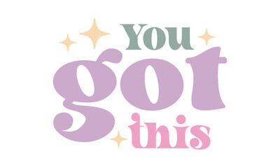 You got this Retro Craft SVG.