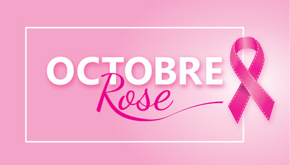 Octobre rose français – Lutte contre le cancer du sein - V2