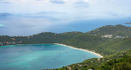 Magens Bay Beach, St. Thomas, USVI.