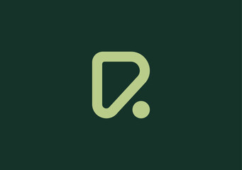 Experience minimalistic elegance with our smooth concept logo symbol, featuring the letter R in a sleek and refined design