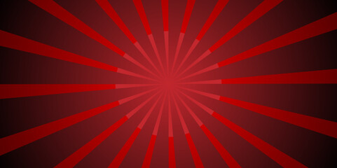 Red sunburst rays background. used for the web,banner and cartoon etc. top view. Abstract sunburst pattern background. red starburst ray.	