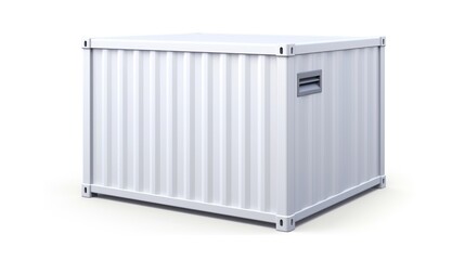 Mobile office buildings or container site office for construction site. Shipping container. Portable house and office cabins,Generative AI illustration