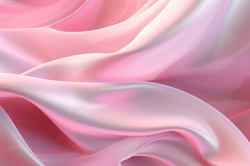 Obraz premium A pink abstract background with a white light. AI generative