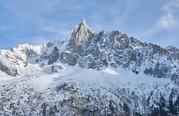 Chamonix, France: The Mer de Glace - Sea of Ice - a valley glacier located in the Mont Blanc massif