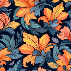 Fresh Flower Cartoon Wallpaper