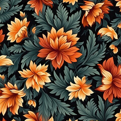 Fresh Flower Cartoon Wallpaper