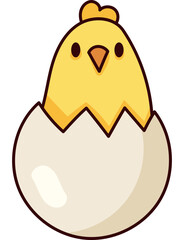 Chick Cute Character