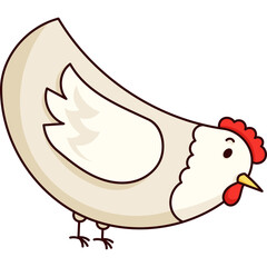 Chicken Cute Character