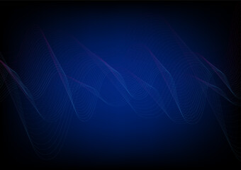 Artificial intelligence tech background. Digital technology, deep learning, and big data concept, lines for network, data center, server, internet, and speed. Abstract neon lights into digital 