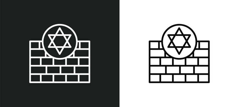kotel line icon in white and black colors. kotel flat vector icon from kotel collection for web, mobile apps and ui.