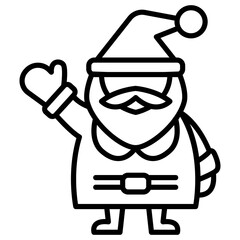 Santa Claus icon