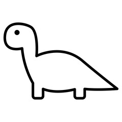 Toy dinosaur icon