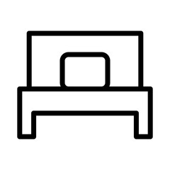 Single bed icon