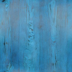 Realistic wood without polished partitions and tili - blue color, 2k