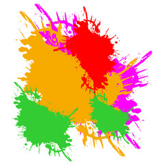 Obraz premium Colour splash illustration 