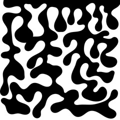 melted abstract design. seamless pattern of abstract background 