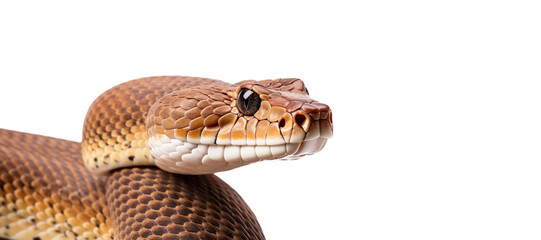 Snake isolated  on  transparent background. PNG