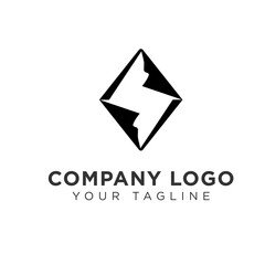 Premium Modern Vector Logo Mountain For Company Logo With Abstract Letter A Identity & Shield Logo