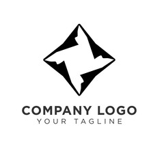 Premium Modern Vector Logo Mountain For Company Logo With Abstract Letter A Identity & Shield Logo