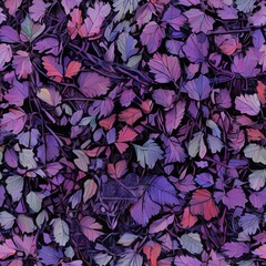 Nature with vegetation in anime style and with lots of warm color