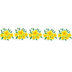 Yellow flowers 