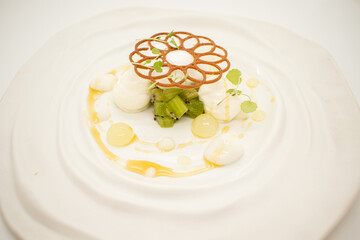 food, plate, white, red, healthy, isolated, fresh, diet, dish, fruit, vegetable, tomato, meal, green, fork, sweet, restaurant, dessert, eating, breakfast, color, dinner, medicine, tomatoes, health