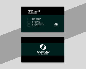 
Corporate, creative and modern business card design for personal identity