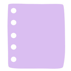 Notepad Purple 1