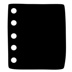 Notepad Black 1