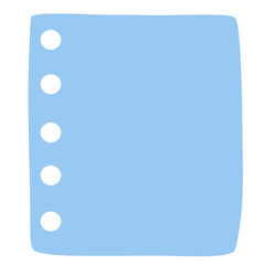 Notepad Blue 1