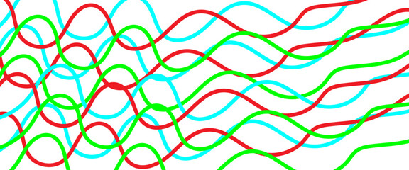  Modern colorful flowing wave lines and glowing moving lines. Futuristic technology and sound wave lines background. esign used for banner, template, science, business and many more.