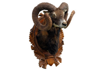 moufflon trophy transparent