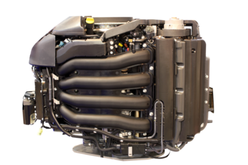 boat turbo engine transparent