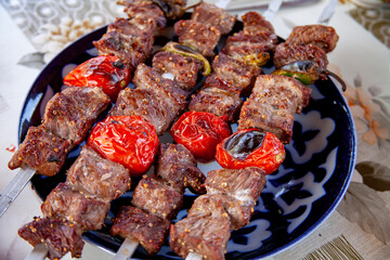 sheep meat in roster form in uzbekistan