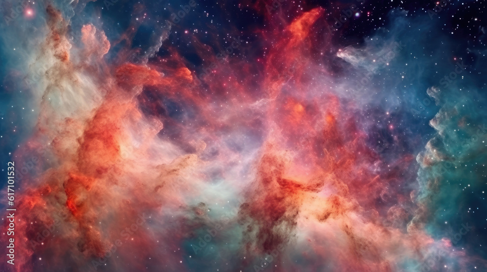 Wall mural background created with generative ai technology