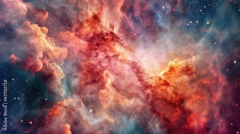 Canvas Prints background with space created with generative ai technology