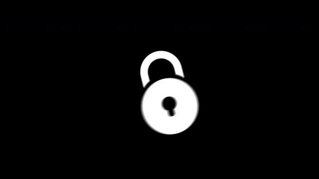 lock icon animation.motion animation.
