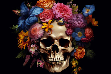 Fototapeta premium Magic glowing jellyfish underwater. Undersea world. Generative ai Fairy tale illustration for inspiration