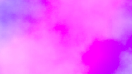 Cloudy background with pink lilac purple gradient. Soft textured paper, fluffy backdrop for banner, poster, cover, web header, presentation design. Smooth bright colors transition. Ethereal fantasy