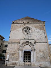 Fototapeta na wymiar Vasto - Abruzzo - Cathedral of San Giuseppe XIII century