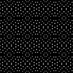 Geometric pattern in ethnic style. Seamless ornament  with  abstract shapes. Black and white wallpaper. Abstract background  with Repeating pattern for decor, textile and fabric.