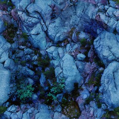 Nature with vegetation in anime style and with lots, 2k 