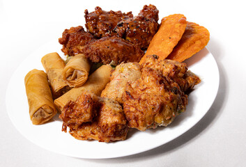 Appetizer plate from local restaurant