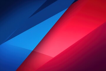 Fototapeta na wymiar Abstract colorful background with triangles. Red blue abstract angled background. generative ai