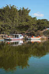 Fototapeta na wymiar Barra da Lagoa, Santa Catarina