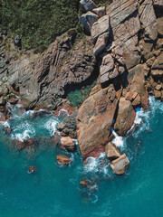 Piscinas naturais da Praia do Rosa, em Santa Catarina