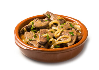 Hígado encebollado