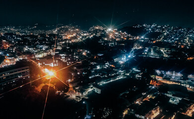 Slam in rio in the night