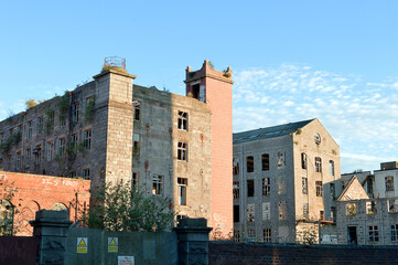 Fototapeta na wymiar Broadford Works, Maberly Street, Aberdeen, Scotland