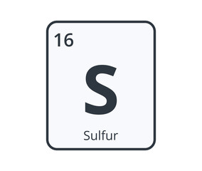 Sulfur Chemical Element
